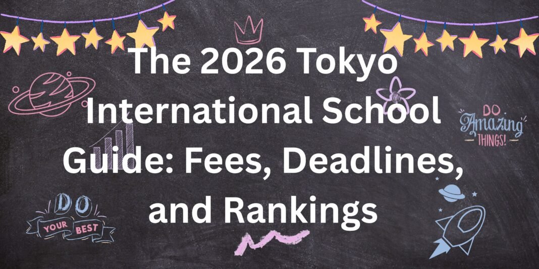 The 2026 Tokyo International School Guide Fees, Deadlines, and Rankings