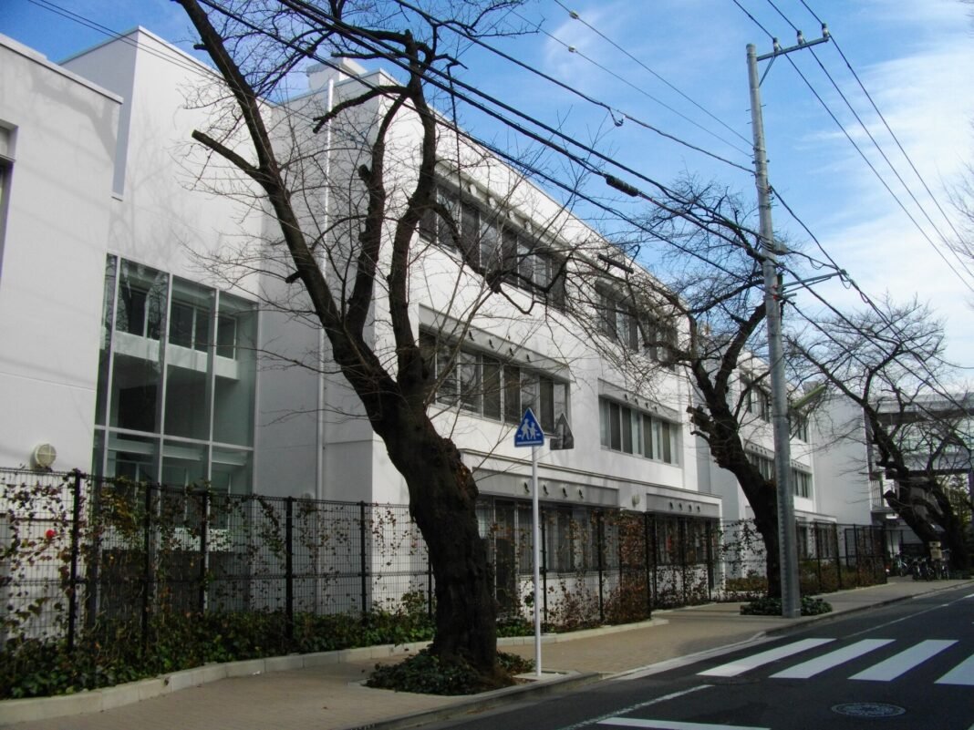 The St. Mary's International School campus building in Setagaya, Tokyo